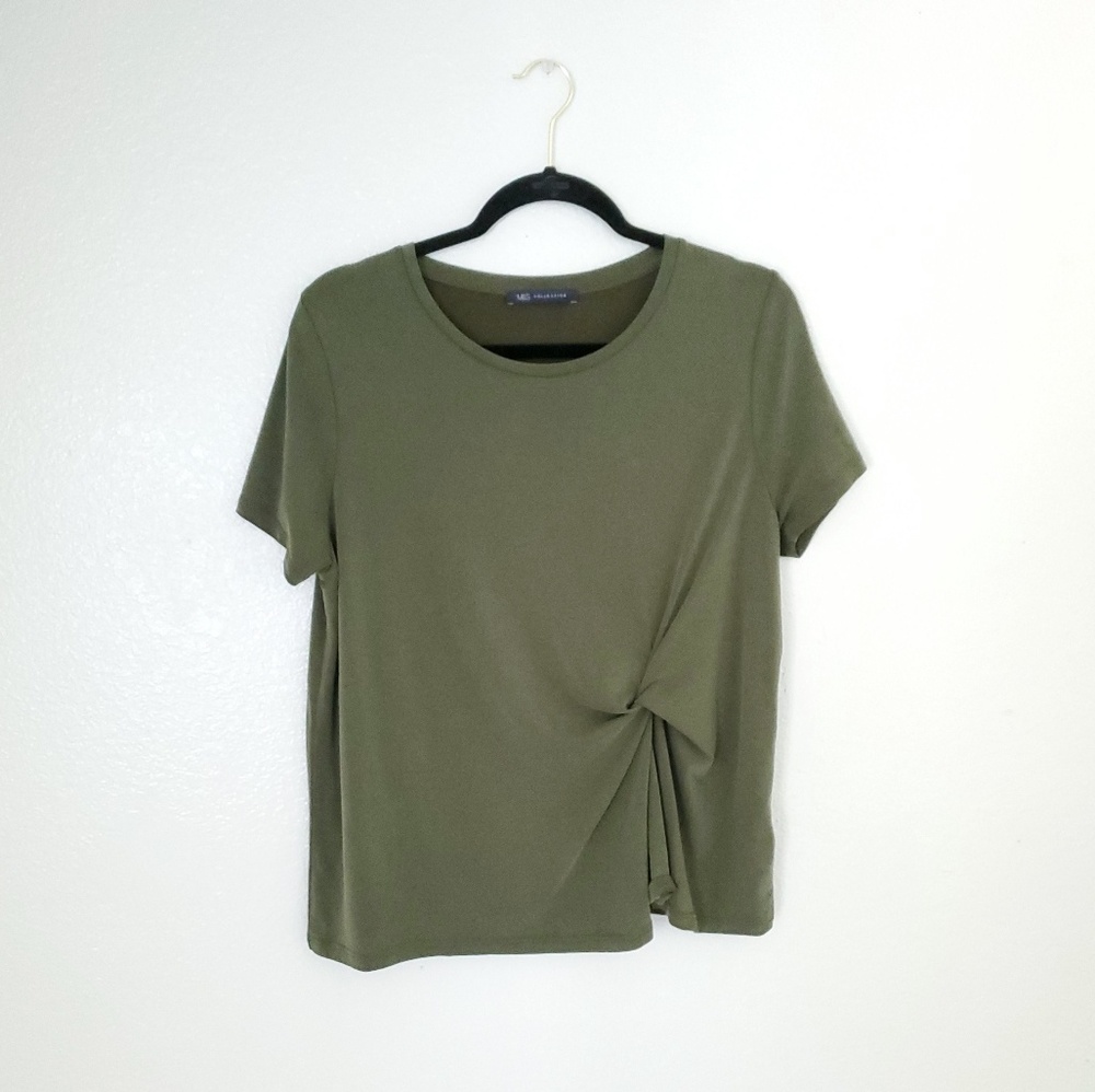 M&S Collection Olive Green Shirt